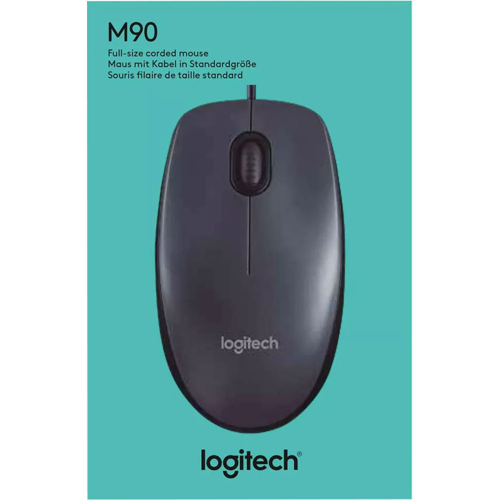 melaniCyprus.LOGITECH MOUSE GREY M90 ( 910-001794/3 )