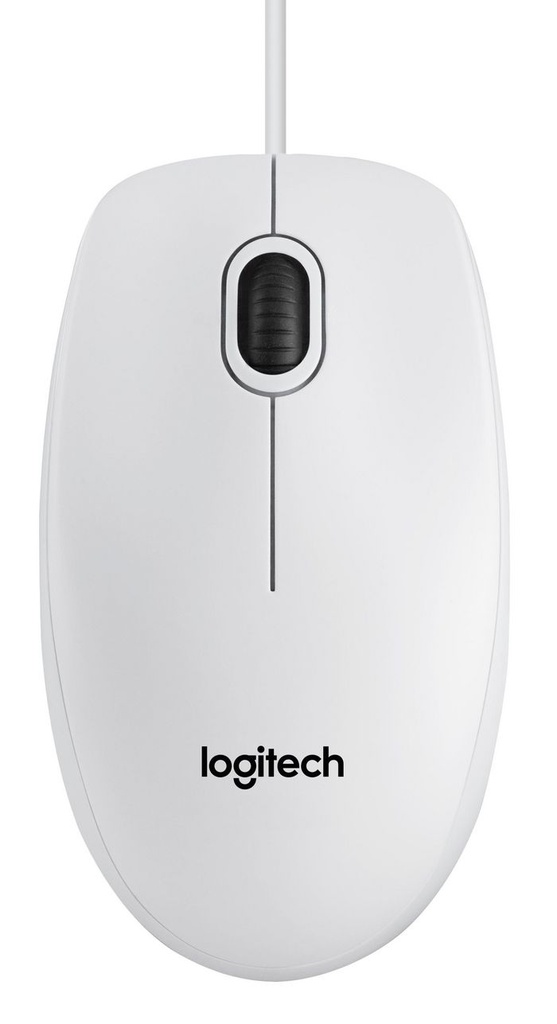 LOGITECH MOUSE WHITE B100 ( 910-003360 )