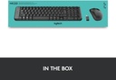 Logitech Wireless Keyboard Mouse Combo MK220 US
