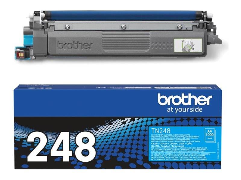 Genuine Brother TN248C Toner Cartridge - Cyan