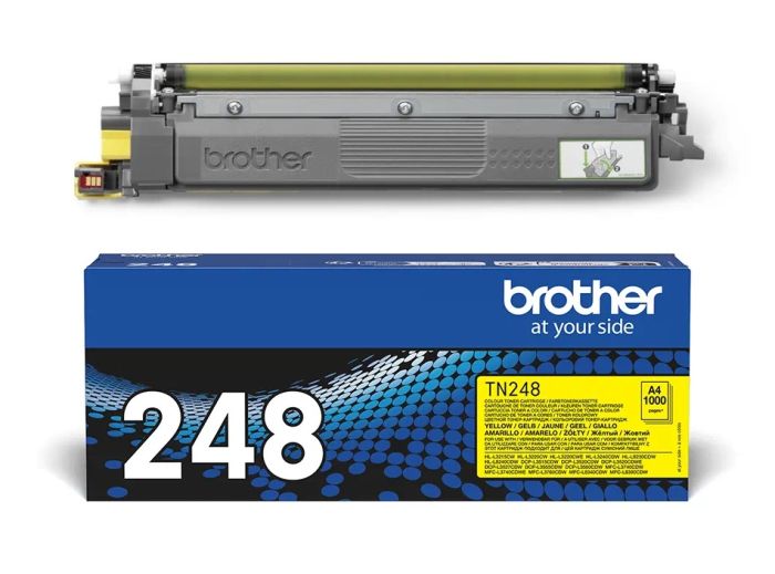 Genuine Brother TN248Y Toner Cartridge - Yellow
