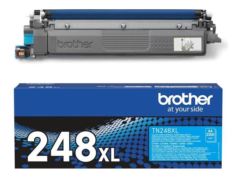 Genuine Brother TN248C XL Toner Cartridge - Cyan