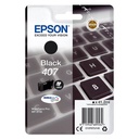 [C13T07U140] Epson 407 Black Original Ink Cartridge (C13T07U140)