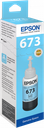 [C13T67354A] Epson 673 Light Cyan Original Ink Bottle 70ml (C13T67354A)