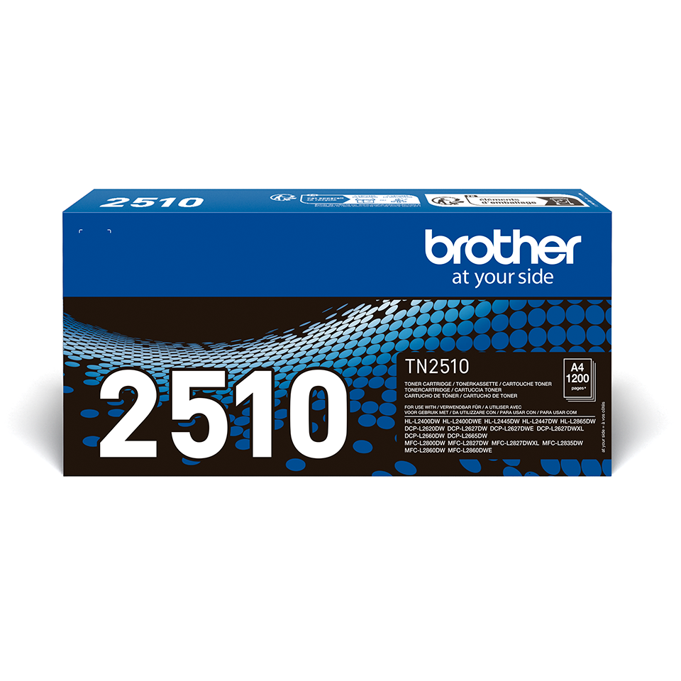 Genuine Brother TN2510 Toner Cartridge - Black