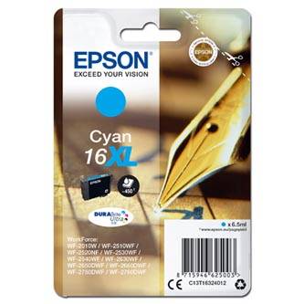 Epson 16XL Cyan Original Ink Cartridge (C13T16324012)