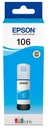[C13T00R240] Epson 106 Cyan Original Ink Bottle 140ml (C13T00R240)