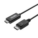 Unitek Y-5118CA DisplayPort to HDMI Cable 1.8m Black