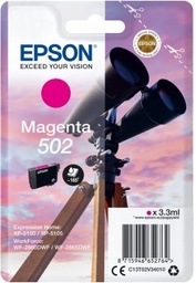 [C13T02V34010] Epson 502 Magenta Original Ink Cartridge (C13T02V34010)