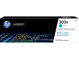 HP 203X High Yield Cyan Original LaserJet Toner Cartridge (CF541X)
