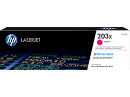 HP 203X High Yield Magenta Original LaserJet Toner Cartridge (CF543X)