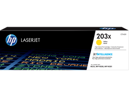 HP 203X High Yield Yellow Original LaserJet Toner Cartridge (CF542X)