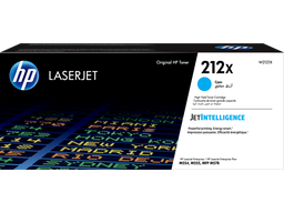 HP 212X High Yield Cyan Original LaserJet Toner Cartridge (W2121X)