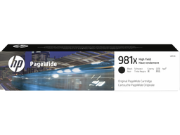 HP 981X High Yield Black Original PageWide Cartridge (L0R12A)