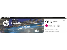 HP 981X High Yield Magenta Original PageWide Cartridge (L0R10A)
