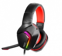 Alcatroz NEOX HP500 RGB Gaming Headset Black Red