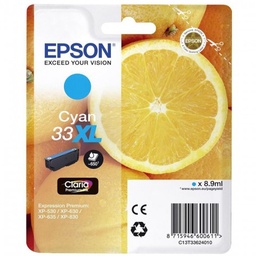 [C13T33624012] Epson 33XL Cyan Original Ink Cartridge (C13T33624012)