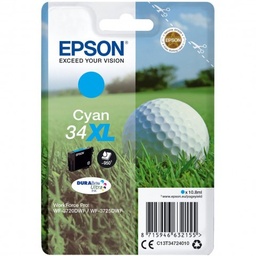 [C13T34724010] Epson 34XL Cyan Original Ink Cartridge (C13T34724010)