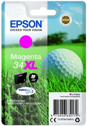 [C13T34734010] Epson 34XL Magenta Original Ink Cartridge (C13T34734010)