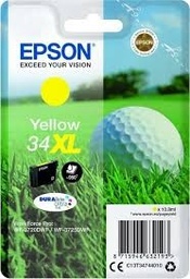 [C13T34744010] Epson 34XL Yellow Original Ink Cartridge (C13T34744010)